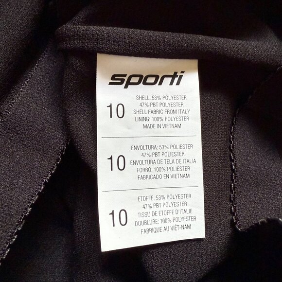 Sporti Size 10 NEW Purple HydroLast UV Protection Unitard One Piece Swimsuit - Picture 7 of 14